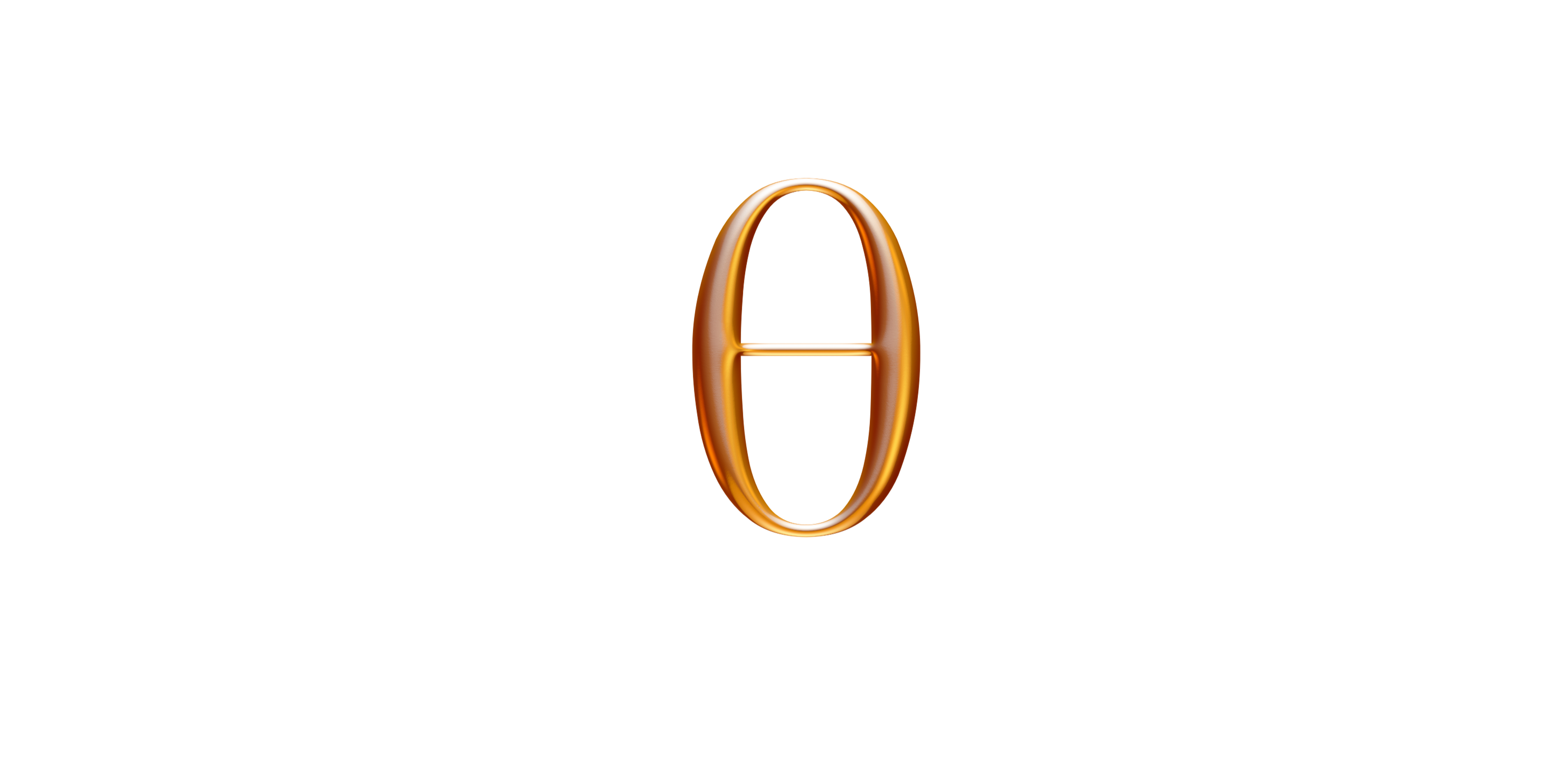 Shiny, gold Greek letter Theta on a dark grey background, symbolising the dream-like Theta brainwave frequency associated with deep relaxation, creativity, and subconscious exploration