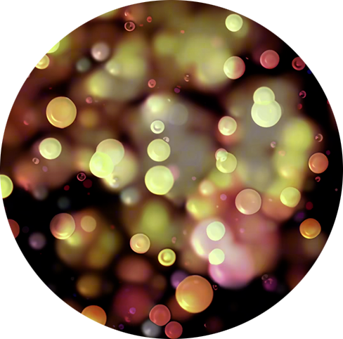 Warm brown and amber-toned sphere with a deep, textured pattern representing Brown Noise, symbolising grounding, thunderous tones, and relaxation support