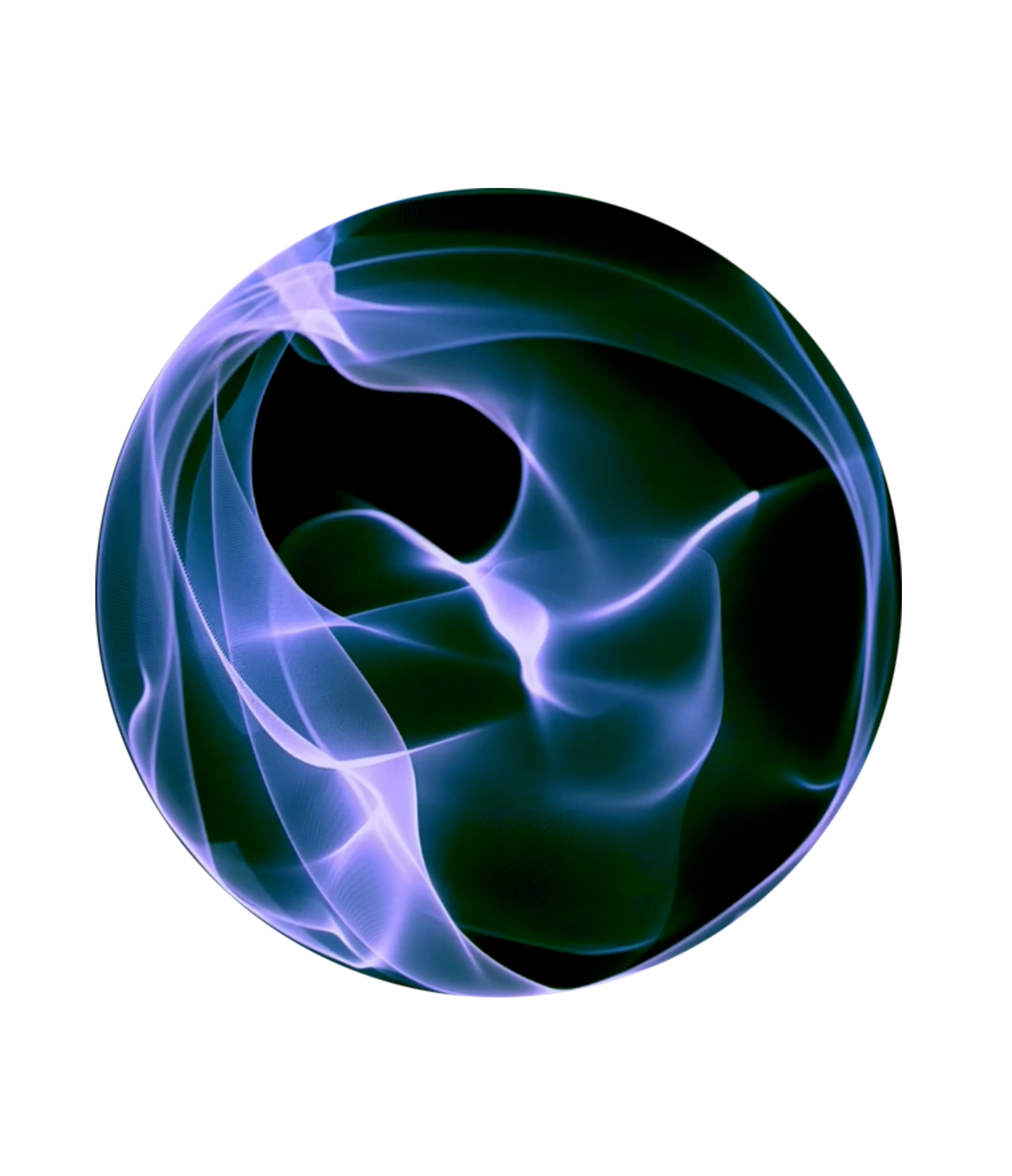 Emerald green spherical waveform representing 50 Hz Delta Binaural Beats, symbolising complex problem-solving, mental clarity, and sustained focus